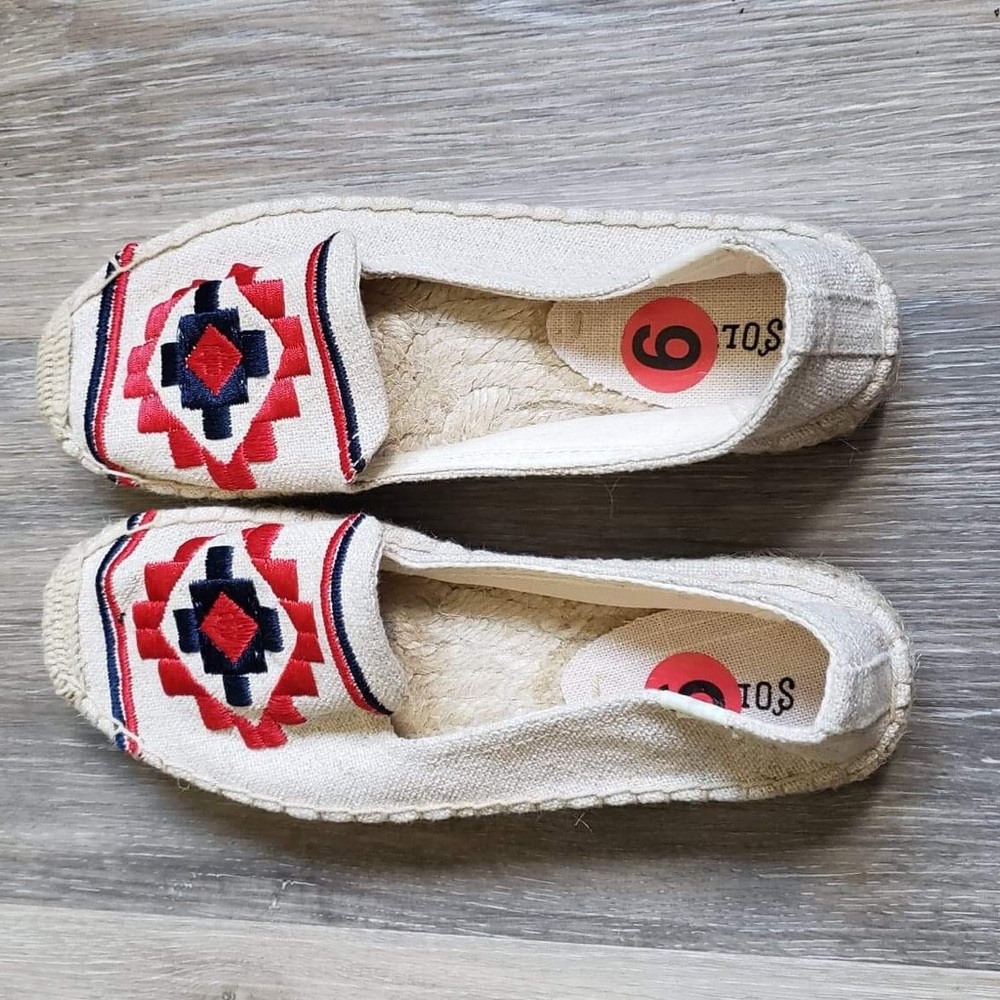 SOLUDOS EMBROIDERED ESPADRILLE - Picture 3 of 10